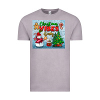 Vintage Zinc christmas vibes only tumbler Vintage Tee - BundleAndBundleShop