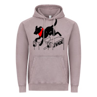 Vintage Zinc negro matapacos riot dog Vintage Hoodie - baoMotion