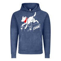 Vintage Denim negro matapacos riot dog Vintage Hoodie - baoMotion