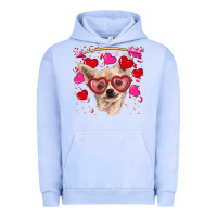 Pigment Grape Ice valentine's day  chihuahua Urban Hoodie - RanaPortraitStore