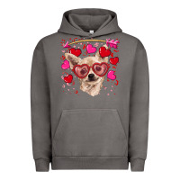 Pigment Tornado valentine's day  chihuahua Urban Hoodie - RanaPortraitStore