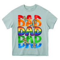 Arona Dad dad dad pride Heavy Core Tee - CowGirlArtShop