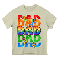 Mossy Dad dad dad pride Heavy Core Tee - CowGirlArtShop