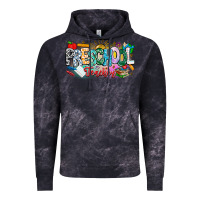 Cloud Black Precschool Teacher Vintage Hoodie - CowhideDigitalArt
