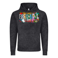 Vintage Black Precschool Teacher Vintage Hoodie - CowhideDigitalArt