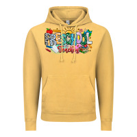 Vintage Mustard Precschool Teacher Vintage Hoodie - CowhideDigitalArt