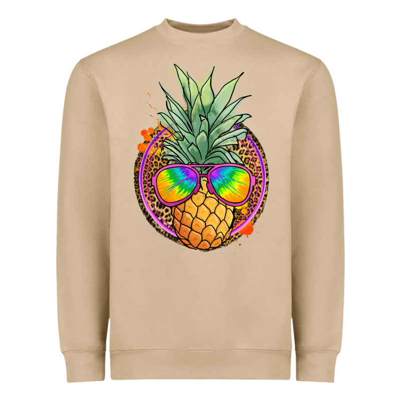 Pineapple And Glasses Heavyweight Sweatshirt by JahusDesignShop | Teevron
