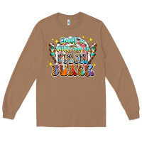 Toasted Coconut just a little ray of pitch black Long Sleeve Tee - CowhideDigitalArt