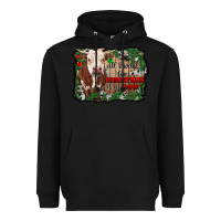 Black all i want for christmas is a cow cowhide Heavyweight Hoodie - RanaPortraitStore