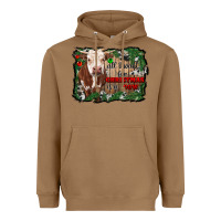 Toasted Coconut all i want for christmas is a cow cowhide Heavyweight Hoodie - RanaPortraitStore
