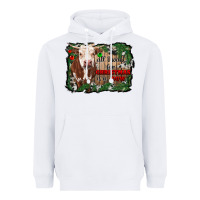 White all i want for christmas is a cow cowhide Heavyweight Hoodie - RanaPortraitStore
