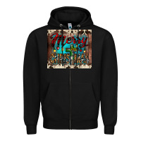 Black merry christmas cross tumbler Zipper Hoodie - JahusDesignShop