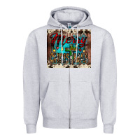Merry Christmas Cross Tumbler Zipper Hoodie | Teevron