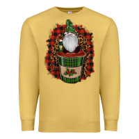 Antique Gold gnomes with coffee christmas Premium Sweatshirt - RanaPortraitStore