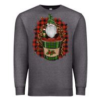 Charcoal Heather gnomes with coffee christmas Premium Sweatshirt - RanaPortraitStore