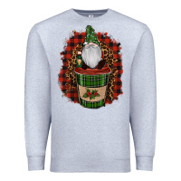 Heather Grey gnomes with coffee christmas Premium Sweatshirt - RanaPortraitStore