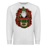 Oatmeal Heather gnomes with coffee christmas Premium Sweatshirt - RanaPortraitStore
