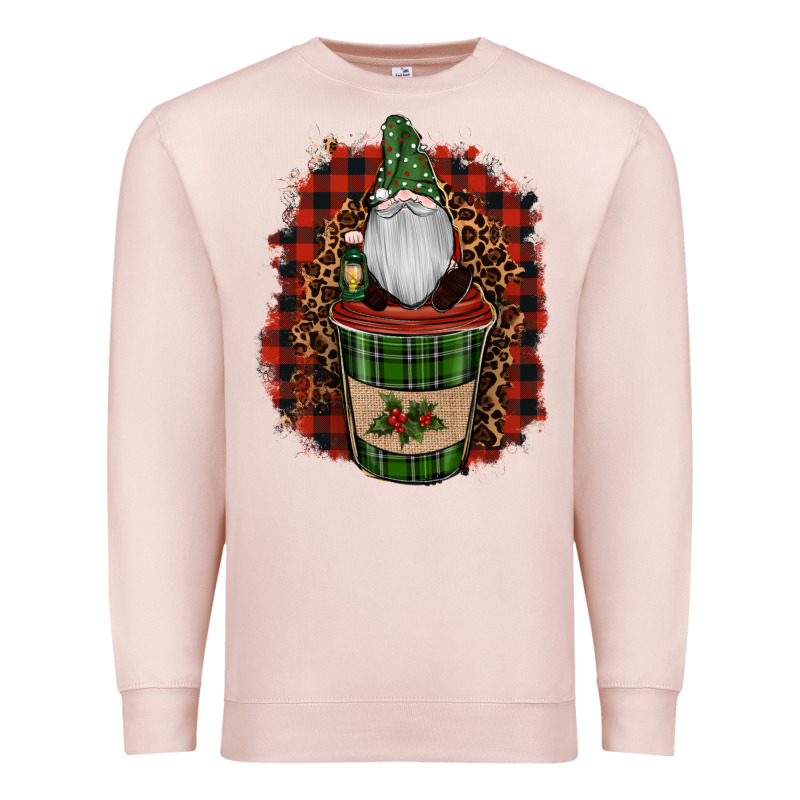 Gnomes With Coffee Christmas Premium Sweatshirt by RanaPortraitStore | Teevron