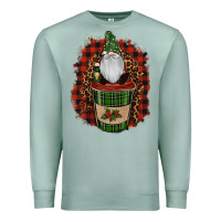 Seafoam gnomes with coffee christmas Premium Sweatshirt - RanaPortraitStore