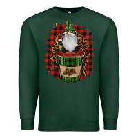 Sports Green gnomes with coffee christmas Premium Sweatshirt - RanaPortraitStore
