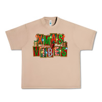 Burro Christmas xmas vibes Urban Heavy Tee - FaDigitalArtStudio