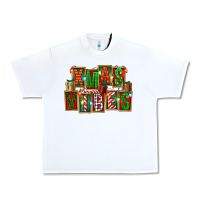 White Christmas xmas vibes Urban Heavy Tee - FaDigitalArtStudio
