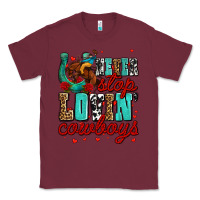 Burgundy never stop lovin cowboys olivia Classic Tee - OliviaCreatesArt