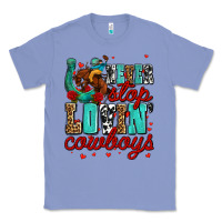 Colony Blue never stop lovin cowboys olivia Classic Tee - OliviaCreatesArt