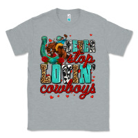 Heather Grey never stop lovin cowboys olivia Classic Tee - OliviaCreatesArt