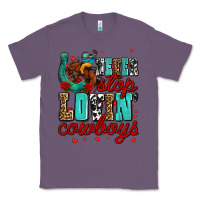 Lavender never stop lovin cowboys olivia Classic Tee - OliviaCreatesArt