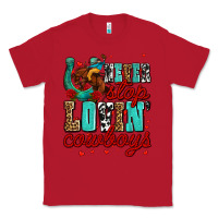 Red never stop lovin cowboys olivia Classic Tee - OliviaCreatesArt