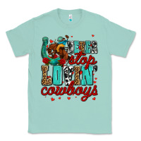 Seafoam never stop lovin cowboys olivia Classic Tee - OliviaCreatesArt