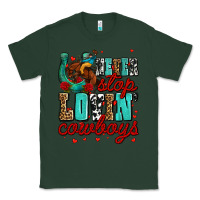 Sports Green never stop lovin cowboys olivia Classic Tee - OliviaCreatesArt