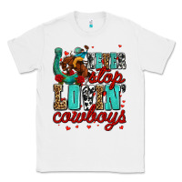 White never stop lovin cowboys olivia Classic Tee - OliviaCreatesArt
