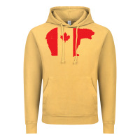 Vintage Mustard canada t shirt love canada bear proud canadian canada day t shirt Vintage Hoodie - baoMotion