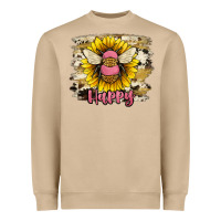 Mushroom bee happy Heavyweight Sweatshirt - JahusDesignShop