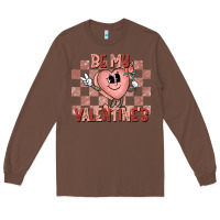 Chestnut Be My Valentines Long Sleeve Tee - CowhideDigitalArt