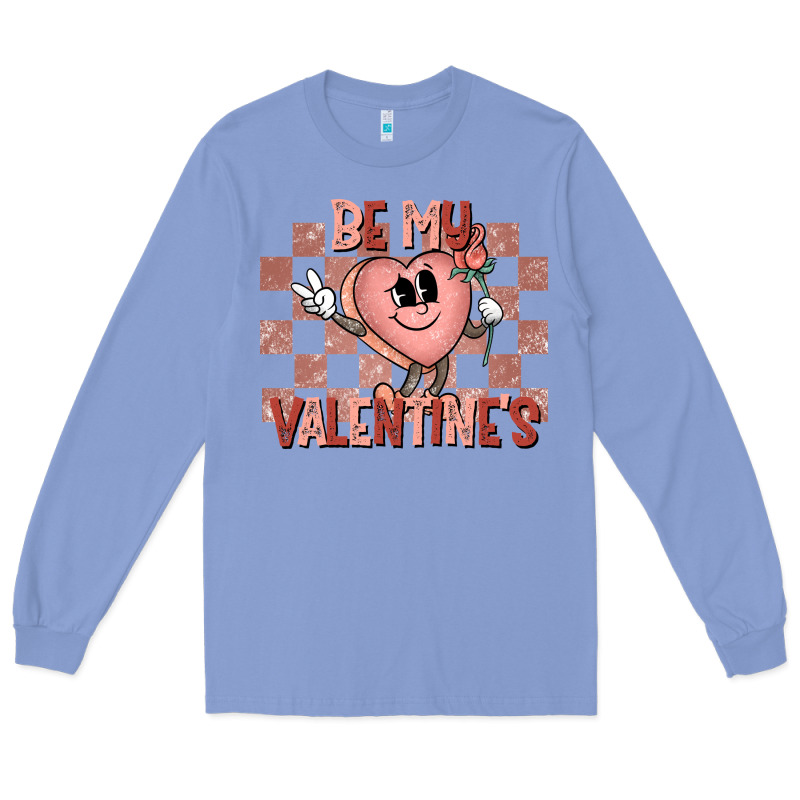 Be My Valentines Long Sleeve Tee by CowhideDigitalArt | Teevron