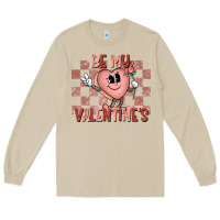 Mushroom Be My Valentines Long Sleeve Tee - CowhideDigitalArt