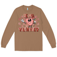 Toasted Coconut Be My Valentines Long Sleeve Tee - CowhideDigitalArt