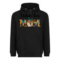 Black western shiba inu mom Heavyweight Hoodie - RanaPortraitStore