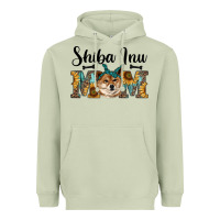 Matcha western shiba inu mom Heavyweight Hoodie - RanaPortraitStore