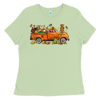 Matcha thanksgiving truck with gnome bbs Ladies Tee - BundleAndBundleShop