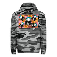 Slate Camo Baby panda flowers Premium Hoodie - Artiststas