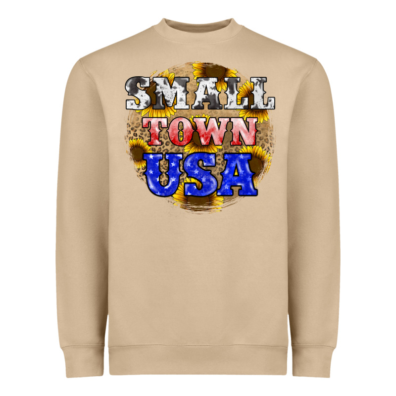 Small Town Usa Heavyweight Sweatshirt by JahusDesignShop | Teevron