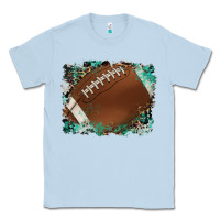Dusty Blue sports football background Classic Tee - Artiststas