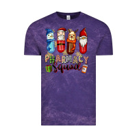 Cloud Purple pharmacy squad christmas Vintage Tee - FaDigitalArtStudio