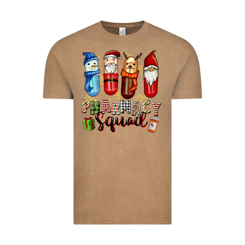Pharmacy Squad Christmas Vintage Tee by FaDigitalArtStudio | Teevron
