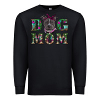 Black Christmas dog mom pitbull Premium Sweatshirt - RanaPortraitStore