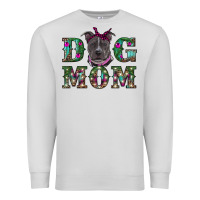 Dove Grey Christmas dog mom pitbull Premium Sweatshirt - RanaPortraitStore